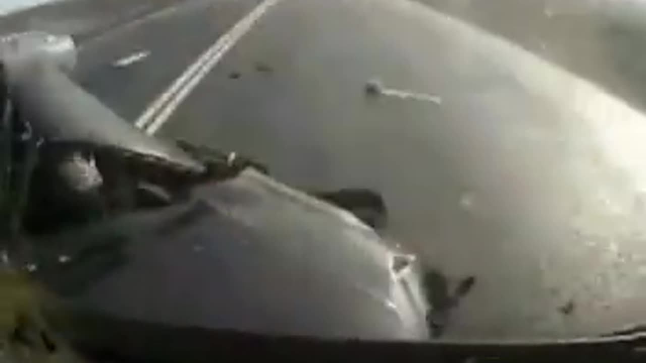 Amazing Survival From Huge Crash