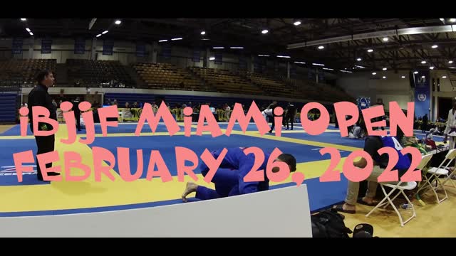 IBJJF Miami International Open - February 2022 - Match 2