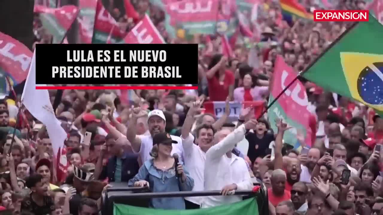 LULA DA SILVA VENCE a BOLSONARO y es NUEVO PRESIDENTE de BRASIL | ÚLTIMAS NOTICIAS