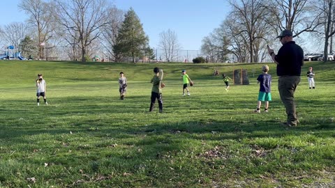 Baseball practice