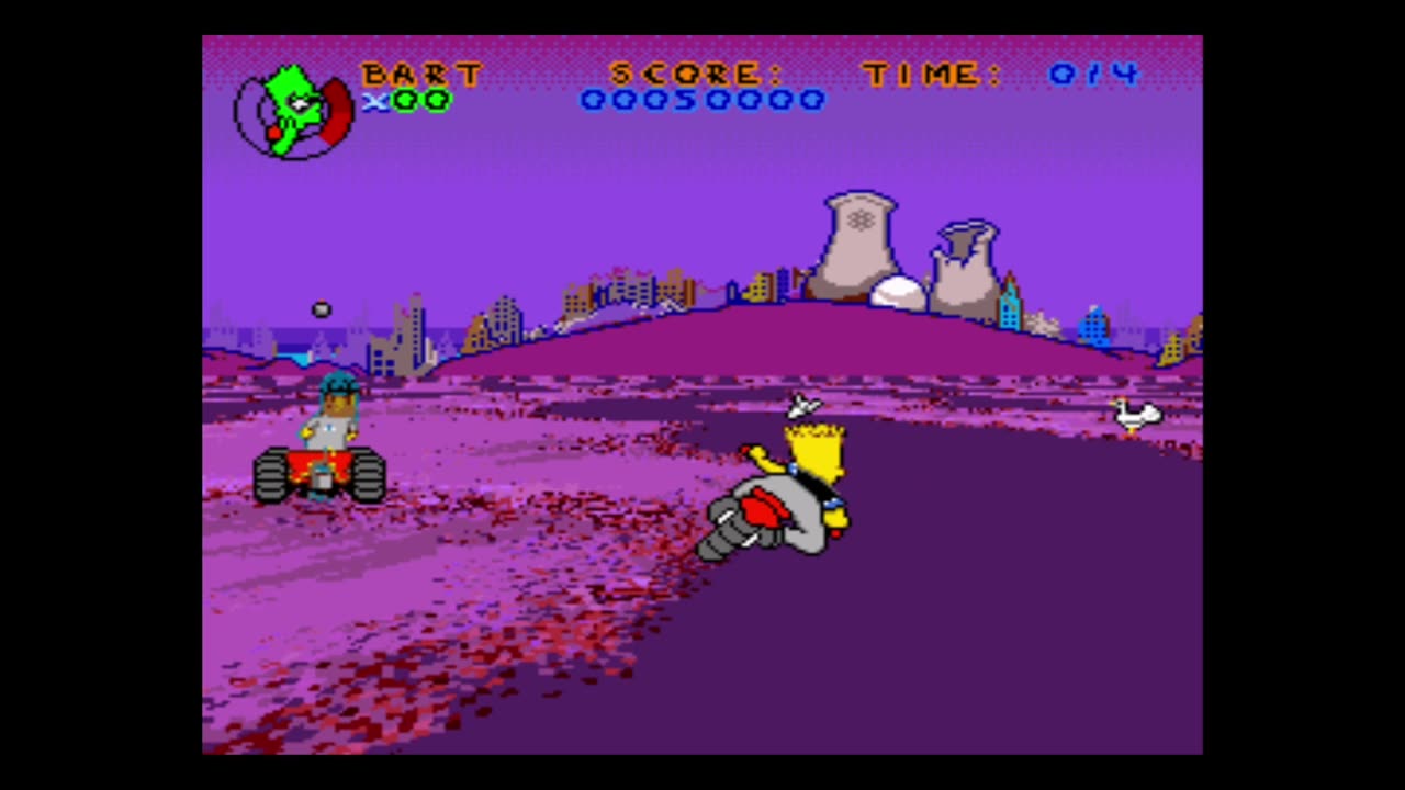 [SNES] Virtual Bart #retrogaming #snes #supernintendo #nedeulers #simpsons #bartsimpson