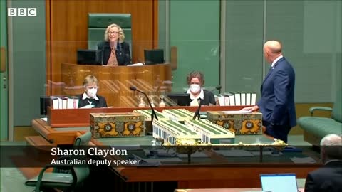 Australia's female Speaker repeatedly called 'Mr' - BBC News