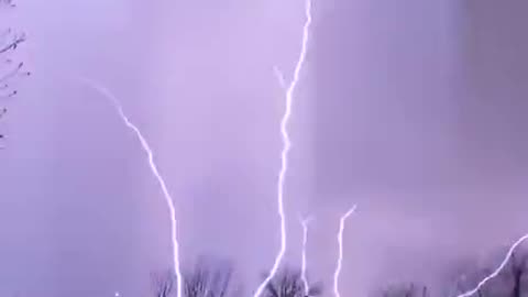 Ground lightning