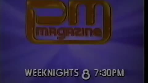 April 10, 1982 - Indianapolis 'PM Magazine' Promo
