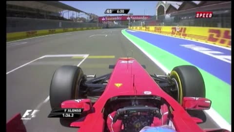 F1 Valencia Qualifying In-Car 2011 pt2