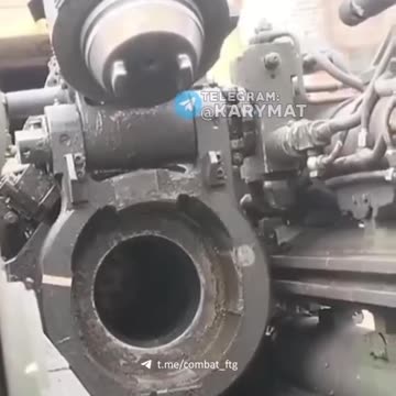 The new Ukrainian biological weapon artillery shell. I think it is M777 artillery 🙄