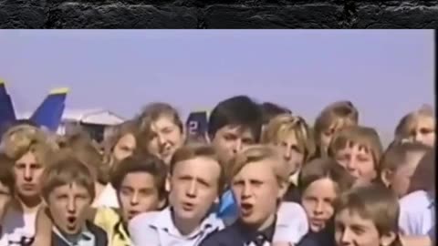 1992 US Blue Angels Escorted into Moscow for Air Show