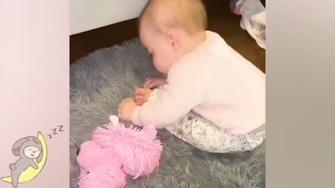 Funniest Moments Of Baby Playing