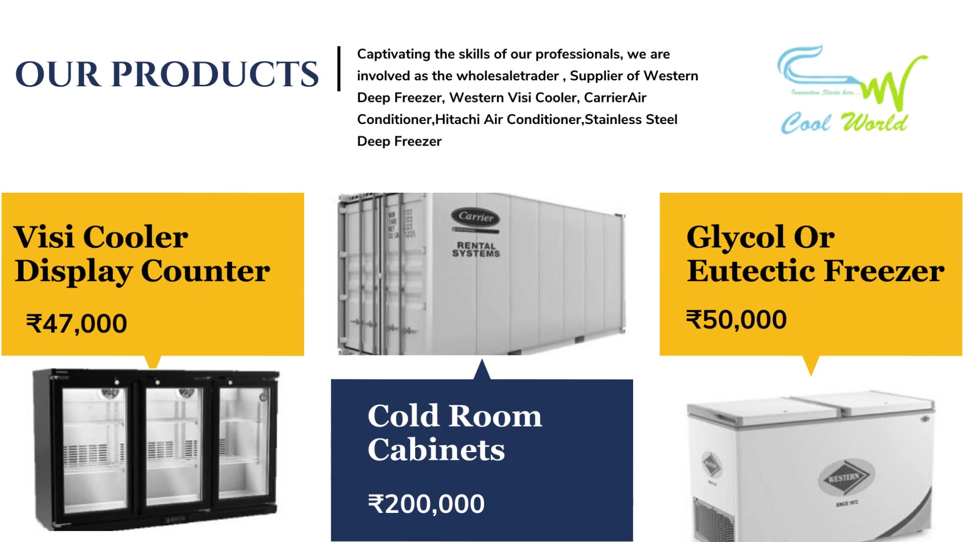 Commercial Refrigerator in Tuticorin