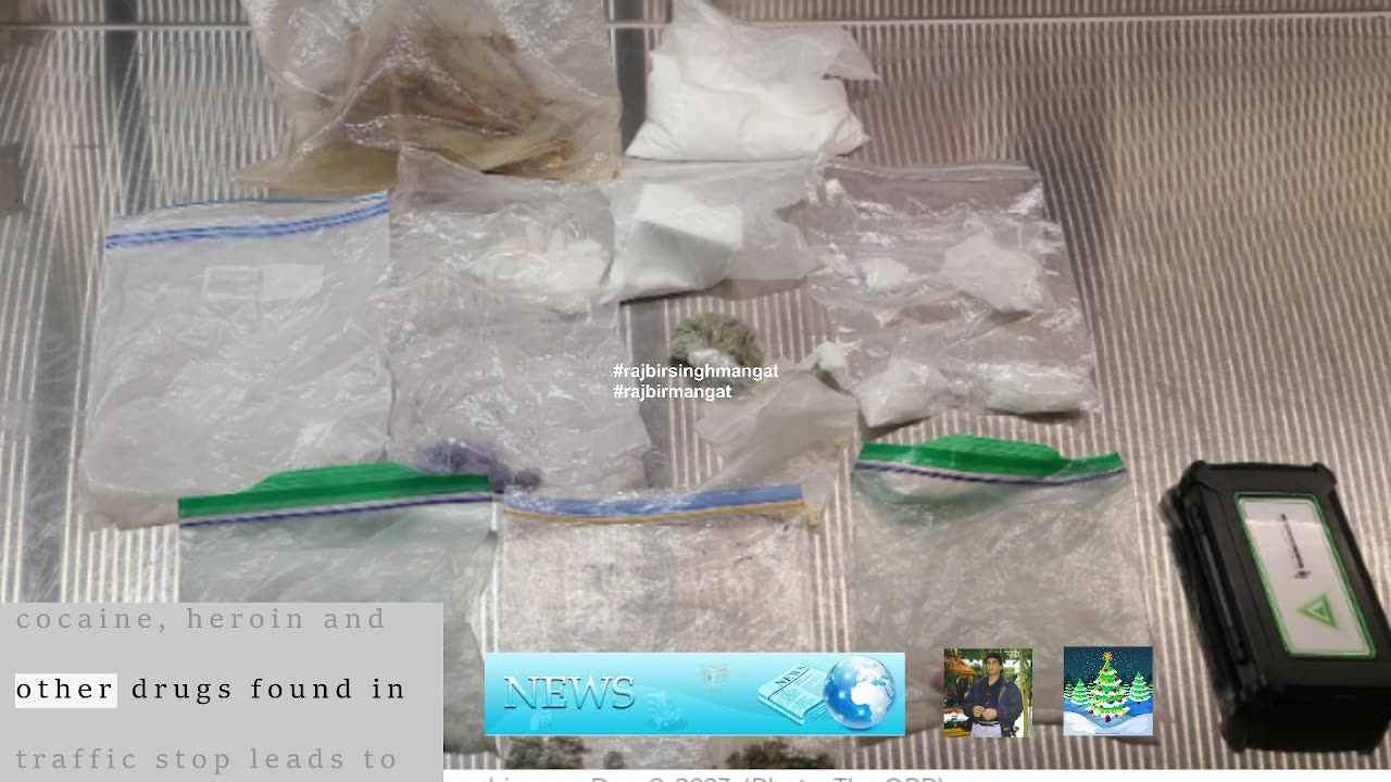 Brampton-Over 300 grams of cocaine, heroin and other drugs found in traffic stop ---