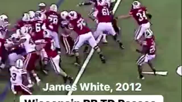 Wisconsin RBs To Throw a TD Pass Since 2000 | Big Ten Football