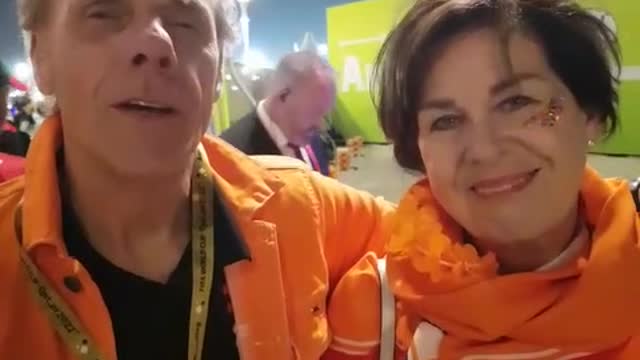 Orange Army celebrates Netherlands' victory over Senegal in World Cup