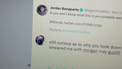 MORGAN MAY GUPTILL HAD MY INTERVIEWS WITH JORDAN BONAPARTE ABOUT MURDER TAKEN DOWN WHY ?