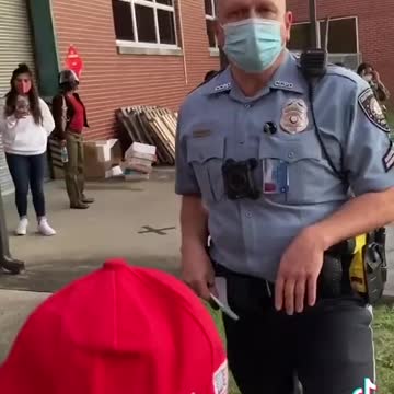 Man Threatened With Arrest For Wearing MAGA Hat