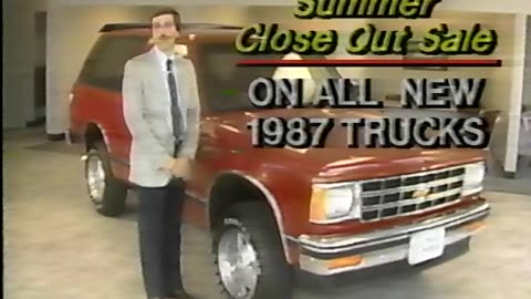 October 1987 - Bud Wolf Chevrolet