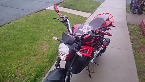 Partially upgraded Vitacci Rocket 150cc