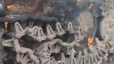 The destroyed MT_LB of the ukrofascists