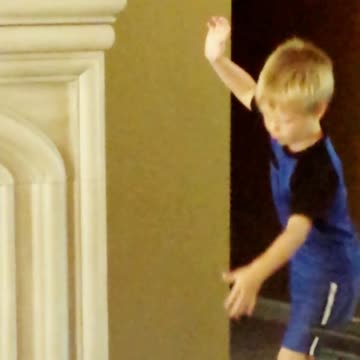 This kid's got the moves