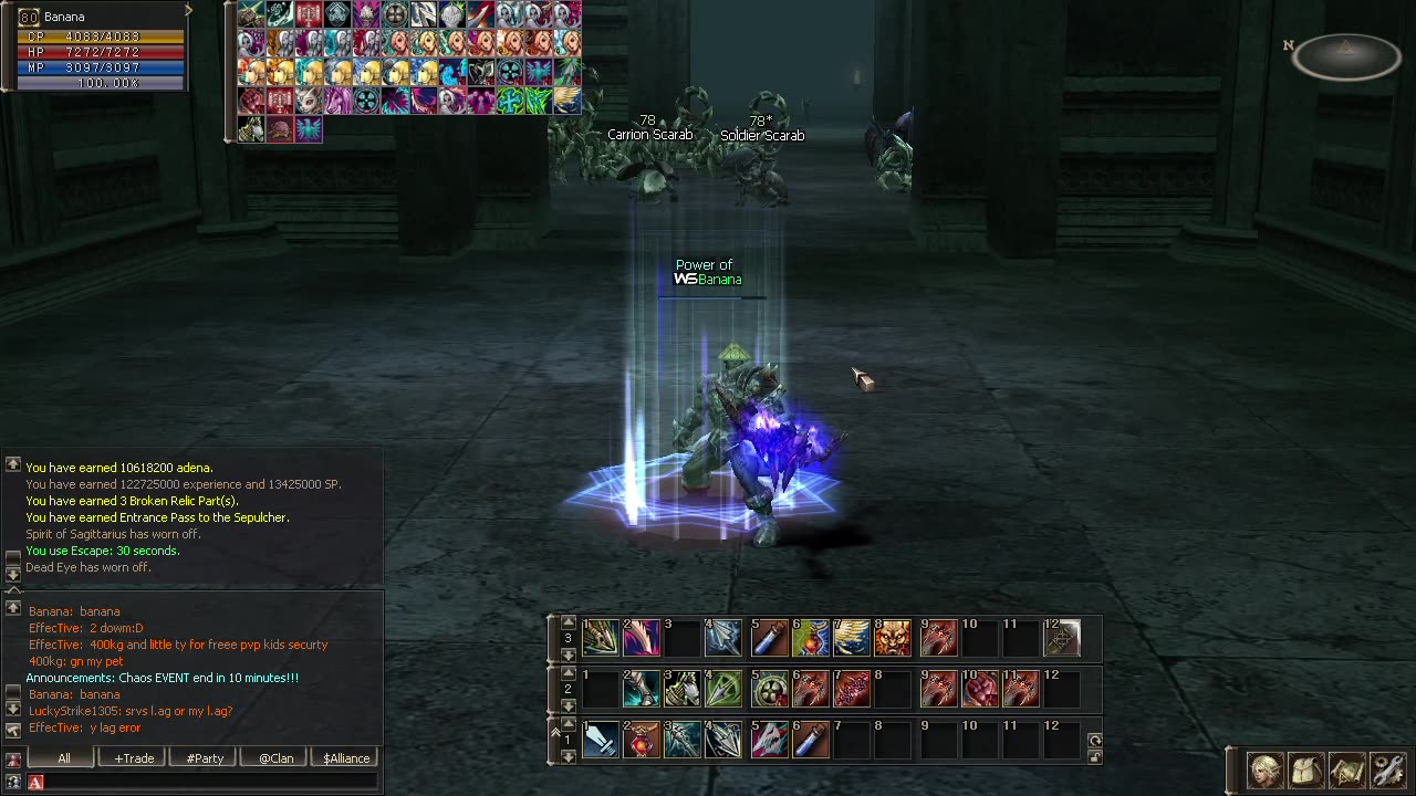 Lineage 2 Interlude FA quest