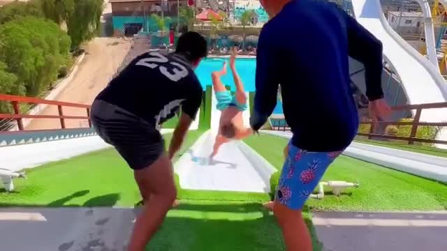 Water slides in Mexico 😂🤯 _shorts