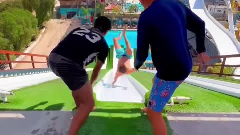 Water slides in Mexico 😂🤯 _shorts