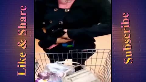 Ladies Shoplifting in Supermarkets caught with Pockets Full