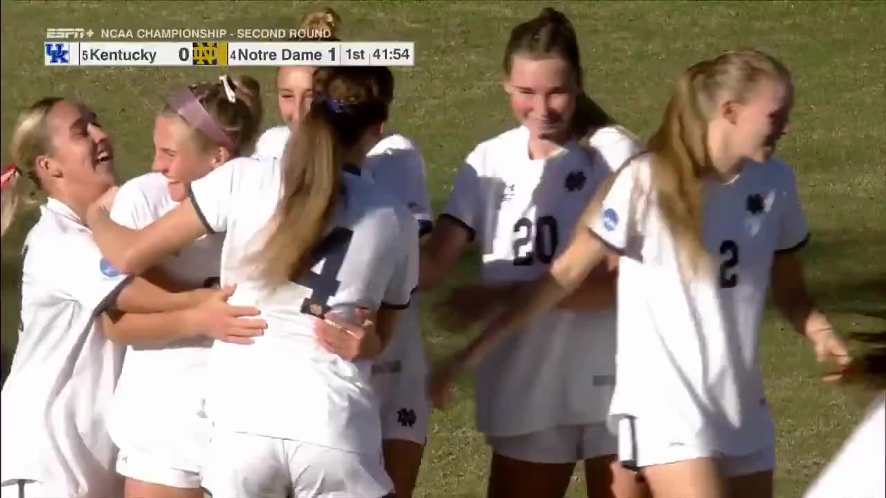 NCAA Soccer - In the opening three-and-a-half minutes, too 🤩 #NCAASoccer / @NDSoccer