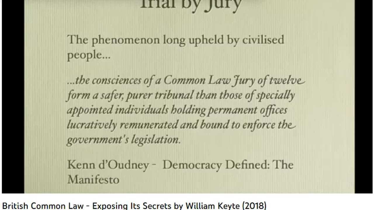 British Common Law - secrets by William Keyte