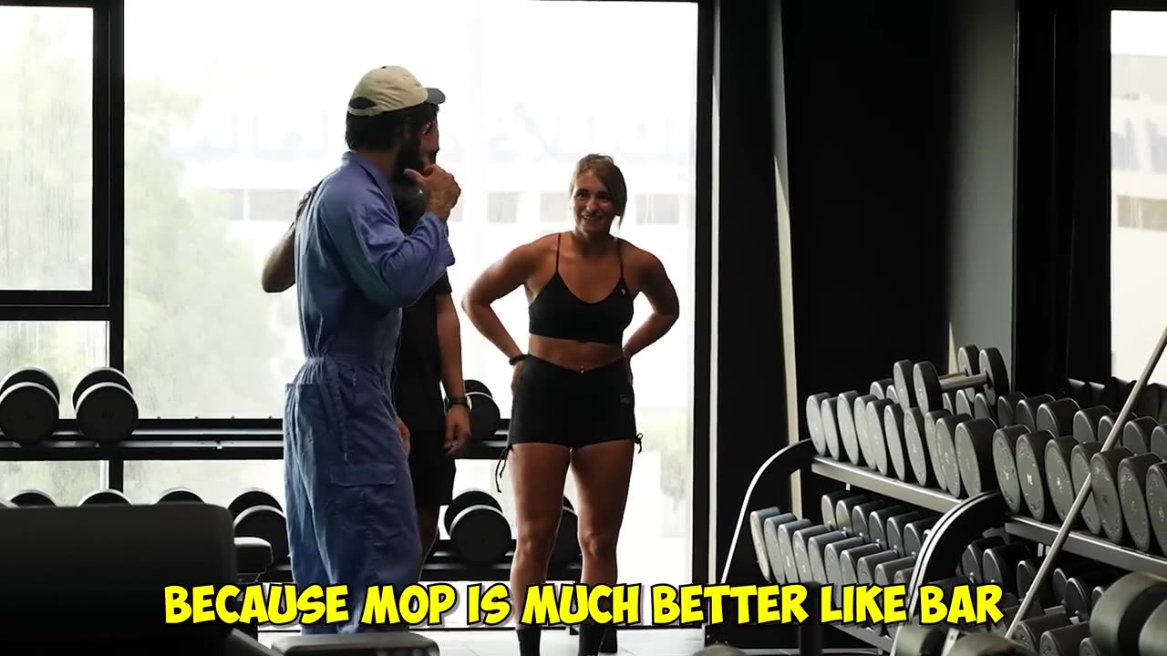 Elite Powerlifter Pretended to be a CLEANER #20 _ Anatoly GYM PRANK