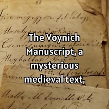 Mysteries of the Voynich Manuscript