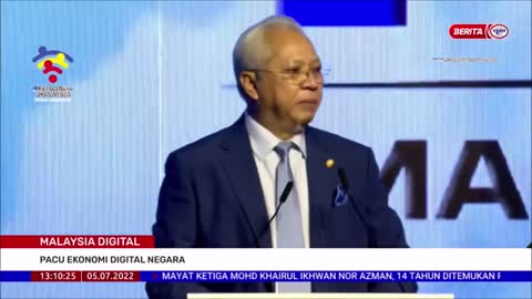 5 JULAI 2022 BERITA TGH HARI - MALAYSIA DIGITAL; PACU EKONOMI DIGITAL NEGARA