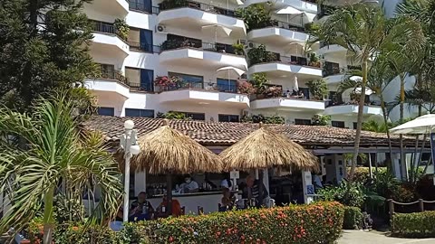 The beach in Puerto Vallarta