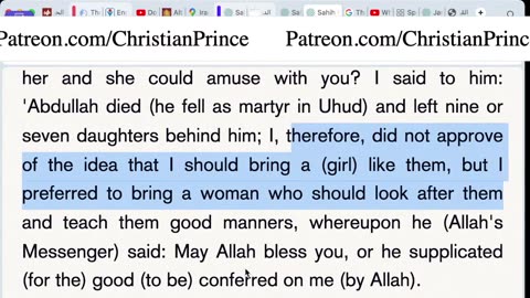 Christian Prince There is no honor in Muhammad