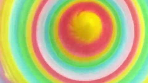 Satisfying video Rainbow 8 🌈 😁..!