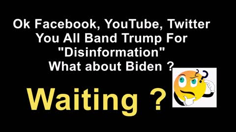 @ CNNTown Hall Did Biden Spread Covid disinformation ? Will He Be Suspended Like President Trump?