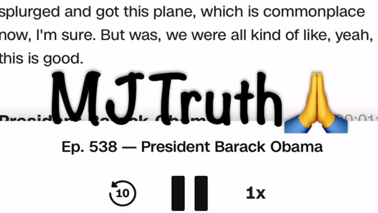 Barack Obama - Says he had “Insider Information” About the First Apple iPhone being Released in 2007 - I’m Sure Nobody Capitalized on this, right?