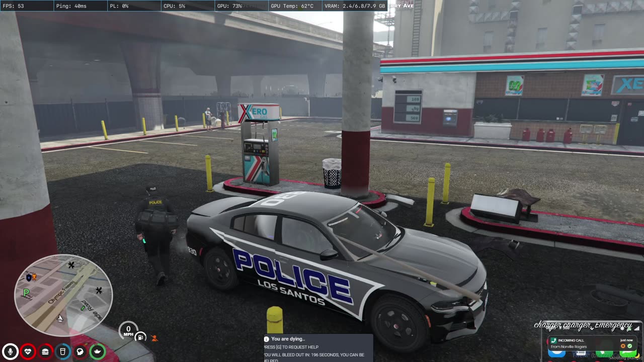 10/10 quality rp starring officer dumbass