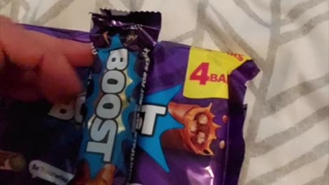 Chocolate Deception funsize is the new normal size Cadburys Boost 4 pack