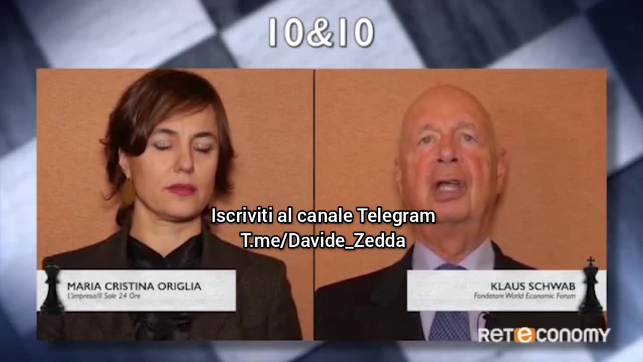 VIDEO | Maria Cristina Origlia intervista Klaus Schwab