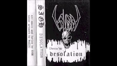Sigh - 1990 - Desolation [demo]