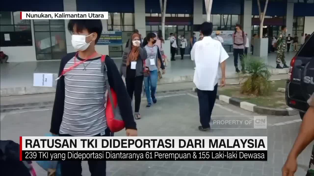 Ratusan TKI Dideportasi dari Tawau Malaysia Karena Tak Memiliki Paspor