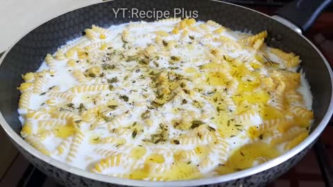 Solo 2 ingredienti ‼ ️e avrai la cena più strepitosa 🔝👌 / Ricetta Pasta con Latte😉