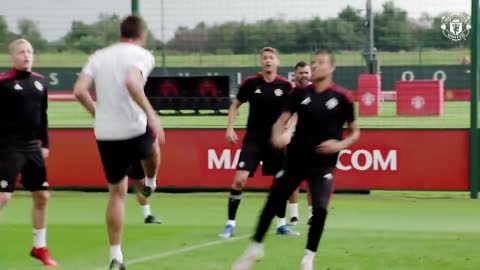 TRAINING | Solskjaer's Reds working hard ahead of West Ham trip | Manchester United