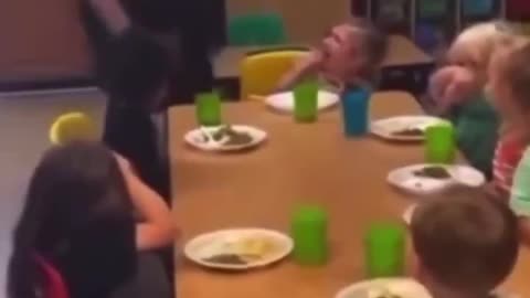 Teacher Scares Children Senseless