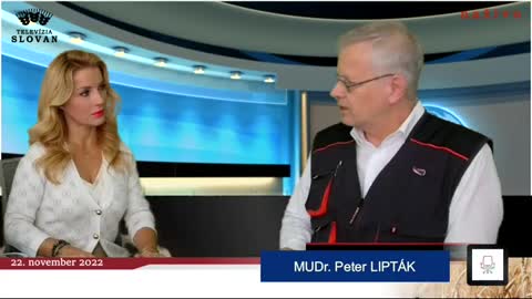 MUDr. Peter LIPTÁK hosťom v TV Slovan - 22.11.2022