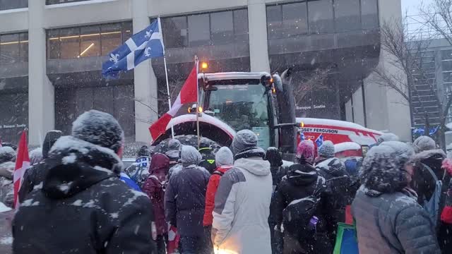 Do You Have A Permit for That Music? (Quebec City Freedom Convoy)