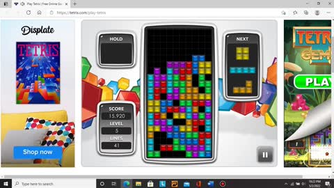 Tetris part 9