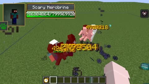 Herobrine vs Error422 all creepypasta mobs in minecraft part 105