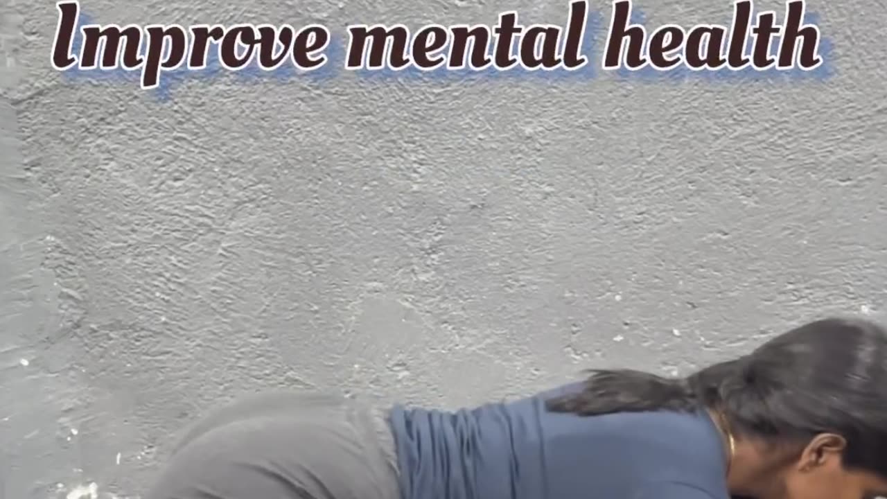 Yogapose for mental health...
