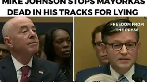 Rep. Mike Johnson grills Mayorkas